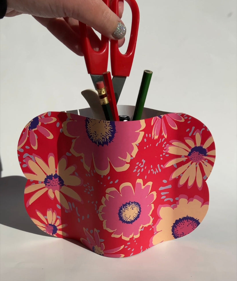 DIY PAPER VASES MASU