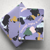 Pink & Purple Terrazzo Splash Recycled Wrapping Paper