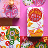 Jingle Jolly Joy Christmas Eco-Friendly Sticker Variety Pack of 8