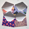 Purple Passion Euro Flap Envelopes - Set of 4