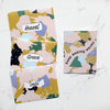 Keep Making Waves Pink Terrazzo Encouragement Greeting Card