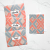Geometric Gender Neutral Diamond Birthday Greeting Card