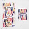 Thank You Triangles Geometric Greeting Card