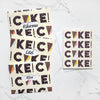 Birthday Cake Confetti Slices Greeting Card