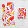 Birthday Celebration Stripe Greeting Card