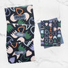 I Heart U Matisse Inspired Abstract Art Love Greeting Card