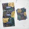 Monstera Leaf Nature Sympathy & Care Greeting Card