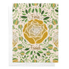 Fierce Friends Yellow Rose Friendship Greeting Card