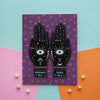 KASA Palms Halloween Palm Reading Greeting Card