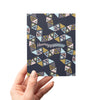 Hooray Triangles Celebration Greeting Card