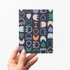 I Heart U Matisse Inspired Abstract Art Love Greeting Card