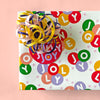 Jingle Jolly Joy Christmas Eco-Friendly Wrapping Paper