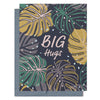 Monstera Leaf Nature Sympathy & Care Greeting Card