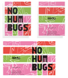 No Hum Bugs Christmas Tree Greeting Card