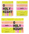 O Holy Night Christmas Stars Greeting Card