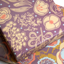  Purple Floral & Nature Recycled Wrapping Paper