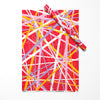 Birthday & Christmas Red Stripe Eco-Friendly Wrapping Paper