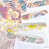 Pink & Green Tropical Plant Leaves Eco-Friendly Wrapping Paper