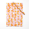 Gold, Pink, & White Star Eco-Friendly Wrapping Paper