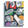 Colorful Culinary Mixed Vegetable Greeting Card