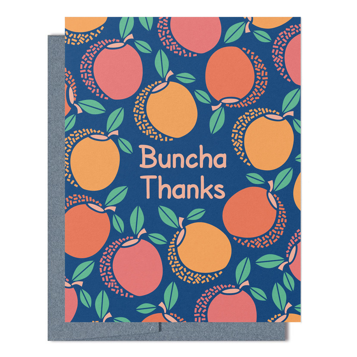 Buncha Thanks Peaches Thank You Greeting Card – MASU