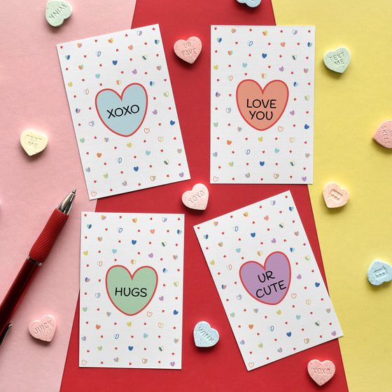 Valentine's & Galentine's Day Printable Mini Cards