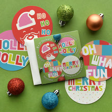  Oh What Fun! Christmas Eco-Friendly Sticker Variety Pack of 8