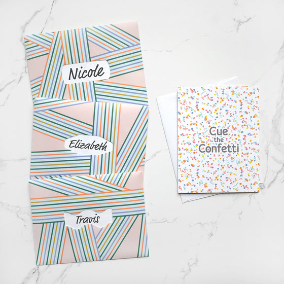 Confetti Birthday Graduation & Celebration Greeting Card