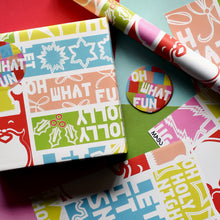  Oh What Fun! Friends Christmas Eco-Friendly Wrapping Paper