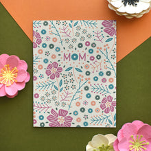  Mom Graphic Floral Mother's Day & Birthday Greeting Card