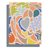 Matisse Inspired Abstract Art Greeting Card
