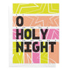 O Holy Night Christmas Stars Greeting Card