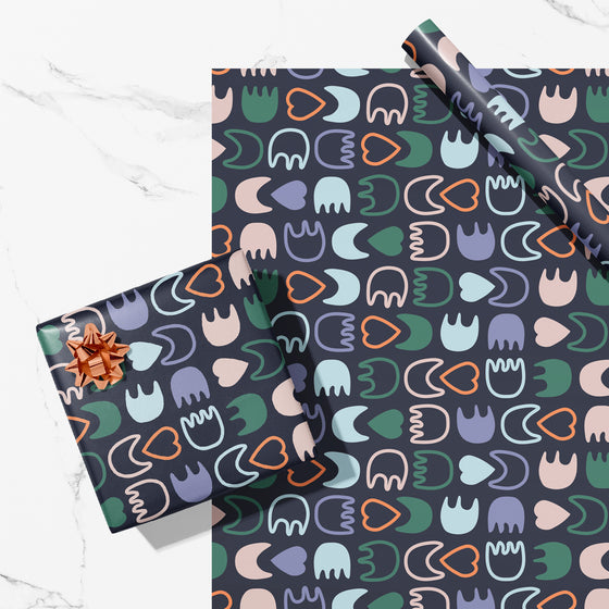 Matisse Inspired Abstract Art Eco-Friendly Wrapping Paper