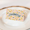 Thankful Thanksgiving Printable Place Cards, Leaves, & Flowers