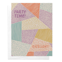  Block Party Time Birthday Greeting Card & Invitation