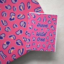  Pink Leopard Print Birthday & Bachelorette Greeting Card