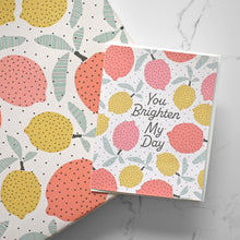  Citrus Fruit Thinking of You Greeting Card